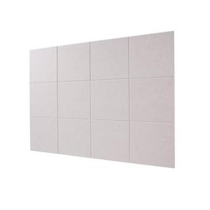 LAJAR Large Felt Wall Tiles, 12 Pack Cork Board Alternative with Removable Adhesive Tabs, Bulletin Pin Boards for Office, School and Home (Light Camel) 11.8 x 11.8in