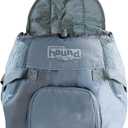 Outward Hound PoochPouch Dog Front Carrier, Small, Grey (11.0"L x 8.0"W x 10.0"H)
