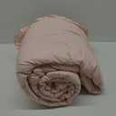 HARBOREST King Comforter Set Blusher - Shabby Chic Ruffle Comforter for King Size Bed - 3 Piece Set includes 1 Comforter & 2 Pillow Shams