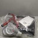 Super Lightweight Rollator Walker for Seniors, Foldable Rolling Walker with Seat and 8" Rubber Wheels for All Terrain, Unique Design Aluminium Frame Sturdy Walkers for Traveling - Red