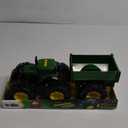 TOMY Monster Treads - John Deere Tractor Toy and Wagon - Includes Lights, Sounds, and Monster Truck Tires - John Deere Farm Toys - Ages 3 Years and Up