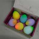 Dan&Darci Dinosaur Hatching Surprise Eggs for Kids - Easter Basket Stuffers - 6 Pack Grows 600% - Dino Egg Toys for Boys & Girls Age 3-8 - Gift Ideas, Party Favors - Gifts for Girls Ages 3 4 5 6 7 8