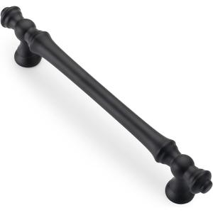 Asidrama 6 Pack 5 Inch(128mm) Matte Black Kitchen Cabinet Handles, Cabinet Pulls Kitchen Cabinet Hardware for Cupboard Drawer Pulls Dresser Handles (5" Hole Center) Asidrama 6 Pack 5 Inch(128mm) Matte Black Kitchen Cabinet Handles, Cabinet Pulls Kitchen Cabinet Hardware for Cupboard Drawer Pulls Dresser Handles (5" Hole Center)