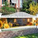 HOMETITUTE Fall Thanksgiving Banner Autumn Harvest Pumpkin Sunflower Hanging Banner Harvest Barn Background Banners Autumn Thanksgiving Party Supplies 118 x 20 inchs