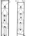 1. GO Steel Garden Arch, 8'1" High x 4'2" Wide, Garden Arbor for Various Climbing Plant, 16 x 50 x 97 inches