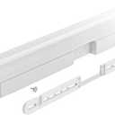 WALI Soundbar Wall Mount, Designed for Sonos Arc and Sonos Arc Ultra, Low Profile Sound Bar Mount Bracket Under TV with Hardware Kit, Easy to Install (SON003-W), White