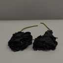 50 Pcs Artificial Flowers, 3.2 Inches Silk Rose Head Flowers Fake No Stem for Wedding Bridal Bouquet Home Floral Decor DIY Centerpieces Arrangements Party Tables Decoration(Black)