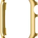 My Pretty Strap XOXO Protective Case for Apple Watch  Luxury Matte Metal Cover for Women, Scratch-Resistant  Compatible with Apple Watch 38/40/41/42/44/45/46/49mm Gold, Rose Gold, Silver, Champagne