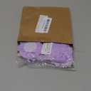 M METERXITY 12-Pack Lilac Chiffon Flowers, 2.76 x 2.76 Inch, Artificial, Indoor, Elegant Decorative, Round, Fabric Construction, Versatile Attachment