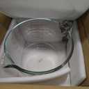 Amazon Basics Glass Measuring Cup, 8 Cup (2L), Easy to Read, Dishwasher Safe, Microwave Safe, Freezer Safe, Oven Safe, for Wet and Dry Ingredients