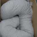 VEVOR Pregnancy Pillow, C-Shaped Full Body Maternity Pillow for Sleeping, Ultra-Soft and Breathable Pregnant Support Pillows with Removable & Washable Cover, Perfect for Back, Belly, Hip, Legs Relief