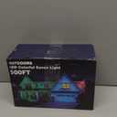 LITSOUL 500FT Permanent Outdoor Lights for House Waterproof, Smart RGB Eave LED Lighting with 16 Million Colors, IP67 Outdoor Strip Lights for Christmas Halloween Holiday Daily Decorations(500FT)