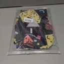 Funny Hawaiian Shirt for Men Casual Short Sleeve Button Down Beach Shirts Printed Tropical Vacation Shirts (Black, L)