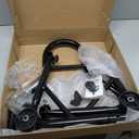 Jack Boss Motorcycle Stand Rear Combo Wheel Lift Stand, 500Lbs Capacity,Swingarm Spool Paddock Stand for Sport Bike,Fit for Yamaha, for Honda, Suitable for Kawasaki Black