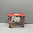 SugarWhisk Pizzelle Maker Electric, Non-stick Stroopwafel Iron, 2 X 5" Cookie Machine for Christmas, 4" Mold Included, White