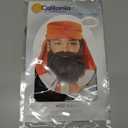 California Costumes Wise Man Brown Beard and Mustache Standard, Orange