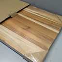 24 x 18 in Teak Cutting Board, Butcher Block with Juice Groove
