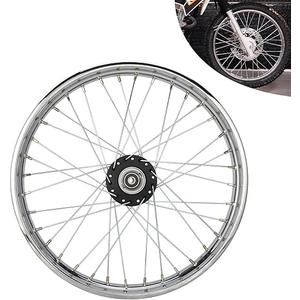 Front Wheel Rim for Hawk 250,21-1.6 Alloy Steel Motorcycle Hub Rims with Spoke for Hawk250/Hawk 250cc