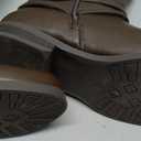 Chicblooms Women's Super Extra Wide Calf Side Zipper Double Buckle Knee High Riding Boots, Size 9,5