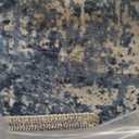 BEIMO Machine Washable Rug 8x10 Area Rugs for Living Room Bedroom, Large Navy Blue Beige Abstract Area Rug Soft Throw Rugs, Low-Pile Floor Carpet with Non Slip Rubber Backing