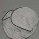 Vivifying Shoe Washing Machine Bag, 2 Pack Honeycomb Mesh Laundry Bag with Zipper for Sneakers, Running Shoes, Sock, Bras, Delicates and Toys (2 Shoe Bags (7.8" x 14"))