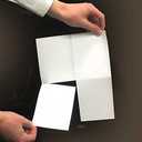 W-2 or 1099 Forms Blank Paper 4-Up Version "NO Instructions on Back" for Laser and Ink Jet Printer (1 Pack of 100 Sheets)