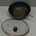 9.5-Inch Stir-Fry Woks & Pans Set with Glass Lid, 1.65lb Lightweight