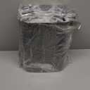 KSSKSS Small Bathroom Trash Can with Lid Soft Close, Step Pedal, 6L / 1.6 Gal Stainless Steel Garbage Bin with Removable Inner Bucket, Slim Wastebasket for Narrow Spaces (Black)