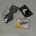 Heavy-Duty Speaker Wall Mount for KEF LSX II Speakers Mount Wall Bracket - Space Saving Wall Speaker Mount for KEF LSX II Wireless HiFi Speakers Bracket with Cable Clips, Black