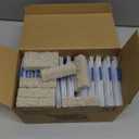 16 Pack Medium Fish Filter Cartridges Replacement Compatible with Aqueon QuietFlow LED PRO Power Size 10/E Internal Power 20 Filter/Zilla Size 20(Extra 12pcs Pads)