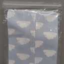 ZIGJOY Shark-Fin Swaddles for Newborns - 1.0 Tog Baby Sleep Sack Soft Cotton Swaddle Wearable Blanket with 2-Way Zipper 6-12 Months