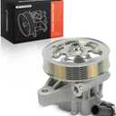 A-Premium Power Steering Pump, with Pulley, Compatible with Honda Accord 2008 2009 2010 2011 2012, 2.4L, Replace # 56100R40A03