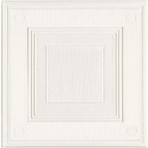 Alow Peel and Stick Ceiling Tiles,3D Waterproof Ceiling Tile,Wall Panel Self Adhesive for Living Room,Kitchen,Dining Room,Bedroom(13.8in x 13.8in,32pcs) (Square)