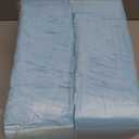 Amazon Basics Leak-Proof Dog and Puppy Potty Training Pee Pads with Quick-Dry 5-Layer Super Absorbent Design, Regular Size 22 x 22 inch, Blue & White, 100 Count