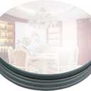 Murrey Home 12 Pack Mirror Centerpieces for Tables, 12" Round Mirrors for Centerpieces Wedding Party Mirror Tiles Christmas Decorations, 2MM