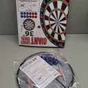 Funwares 36" Giant Dart Board for Adults and Kids, 25% Larger Than The Competition for Ultimate Indoor Fun and Outdoor Fun, Party Game for Families, Games for Kids 8-12, and Dart Game for Adults