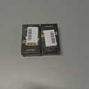 2 x Hair Color Stick, Upgraded Waterproof and Sweat-Proof Hair Dye Stick, Portable Hair Color Touch-Up stick with Comb, Quick and Easy Coverage (Black*1)