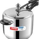 Vinod Stainless Steel Pressure Cooker, Inner Lid, 5 Litre, for Home Kitchen