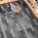 Tonaus Office Chair Mat for Carpet - 48"36" Foldable Carpet Chair Mat - Transparent 2.2mm Thick Floor Protection with Non-Slip Studded for Low Pile Carpets Shiped Flat