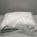 Nuzzle Adjustable Firm Pillow, Luxury Standard Size Bed Pillow Hotel Collection - Best Adjust Height Soft Cooling Pillow for Back, Stomach or Side Sleepers - Home Gifts (White)