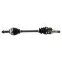 TRQ Front Left CV Axle Shaft Assembly Drivers Side Compatible with 2004-2009 Toyota Prius, Pack of 2