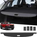 ZZEQYG Cargo Cover for 2021 2022 2023 2024 2025 Ford Bronco Accessories Retractable Cargo Cover Trunk Cover All Weather Shielding Shade Cargo Luggage Cover(Not for 2 Door and Bronco Sport)