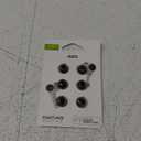 Eartune Fidelity UF-A Premium Memory Foam Tips for AirPods Pro (1st Gen & 2nd Gen) - Fits in Charging Case, Stays in Your Ears, Superb Sound Isolation, and Built-in Waxguard - X Large, [Black] (X Large, Black)