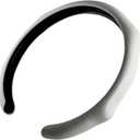 Quick Install Sporty White Perforated Nappa Leather Steering Wheel Cover for Tesla Model Y White Trim