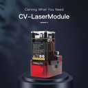 Lokkr Official Creality Ender-3 S1/S1 Pro CV-Laser Module 24V 1.6W Laser Engraving for 3D Printer, Safety Protection, Precise Focusing, Soot Absorption, Easy to Install, Laser Engraver Kit