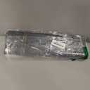 Thank You Merchandise Bags 50Pcs 12x15In Extra Thick 3.15Mil Retail Shopping Bags - Reusable Plastic Bags with Soft Loop Handle for Goodie Bags, Party, Stores, Boutique, Clothes (Black)