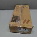 QEEIG Bathroom Floating Shelves for Wall - 15.7" Wall Mounted Shelf Over Toilet Farmhouse Home Decor Display Bookshelf Small 15.7 x 6.7 inch Set of 2, Rustic Brown (008-40BN)