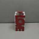 Pickmesh Valentine's Day Flower Vase Love Shaped Centerpiece for Table Decoration Red Love Wooden Sign Romantic Heart Glass Cylinder Vase for Home Valentine Gift Women Birthday Anniversary Wedding