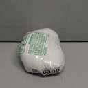 Women's Plus Size Deep V Neck Mini Bubble Dress Short Sleeve Puffy Party Club Dresses (3X-Large Plus, White)