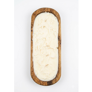 Wooden Dough Bowl – Handmade Decorative Bowls for Home Decor, Bathroom, Kitchen Counter & More 